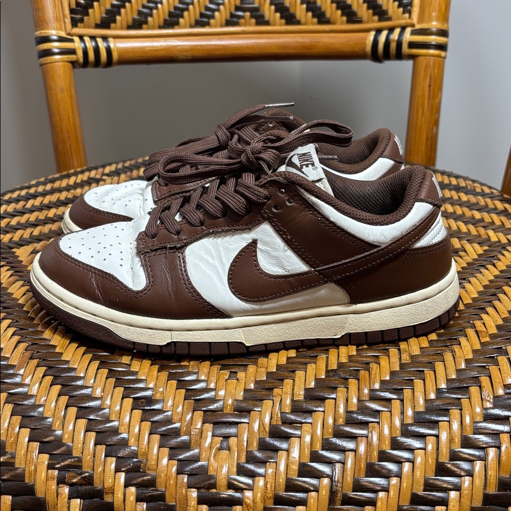 Nike Dunk Low Cacao Wow DD1503-124 Sneakers Women’s 6.5 - Picture 3 of 7